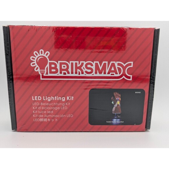 Briksmax Lego Nano Gauntlet LED Lighting Kit for 76223 NIB Marvel - Picture 2 of 2